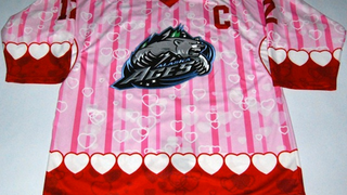 This Pink Nightmare Is An Actual Hockey Jersey